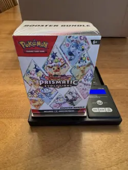 Prismatic Evolutions Booster Bundle. 160.69 grams. Pokemon. HeavyU - Image 1