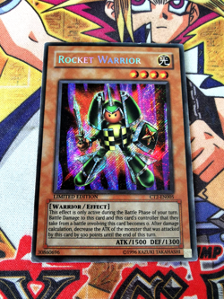 Rocket Warrior ct2-en005 Ltd Ed (MP/HP) Secret Rare Yu-Gi-Oh! - Image 1