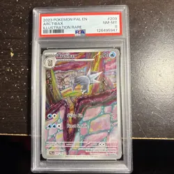 2023 Pokemon Pal en Arctibax Illustration Rare PSA 8 - Image 1