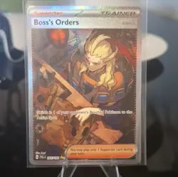 💎 Pokemon TCG Boss's Orders 265/193 Sv02: Paldea Evolved Holo Full Art 💎 - Image 1