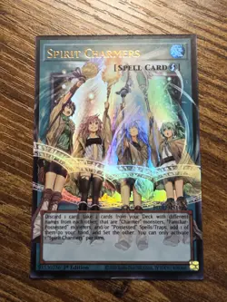 Spirit Charmers BLGG-EN145 Overframe Ultra Rare Extended Art Yugioh 1st Edition - Image 1