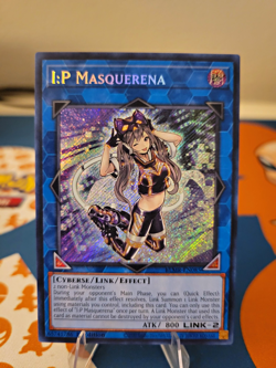 Yu-Gi-Oh! Konami I:P Masquerena BLMR-EN085 Secret Foil 1st Ed. TCG - Image 1