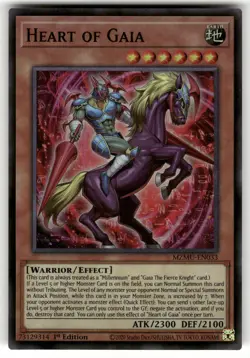 Heart of Gaia MZMU-EN033 Super Rare Maze of Muertos Yu-Gi-Oh Near Mint - Image 1