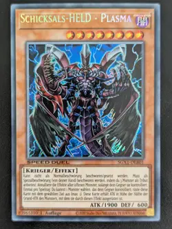 Schicksals-HELD - Plasma SGX1-DEB01 Secret Rare DE NM YUGIOH - Image 1