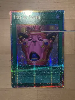 YuGiOh Pot Of Sloth Starlight Rare CORI-EN061 1st Edition NM - Image 3