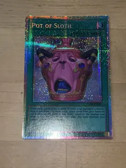 YuGiOh Pot Of Sloth Starlight Rare CORI-EN061 1st Edition NM - Image 5