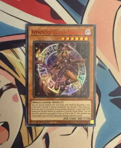 Yugioh! Apprentice Illusion Magician (Red) LDS3-EN087 1st Edition Ultra Rare NM - Image 1