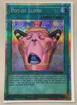 Pot of Sloth CORI-EN086 1st Edition Starlight Rare Yugioh! - Image 2