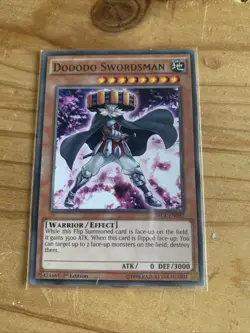 Dododo Swordsman - SECE-EN092 - 1st Edition - Common - Yugioh TCG - Image 1