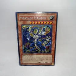 Montage Dragon CT05-ENS01 Secret Rare 2008 Collectors Tin YuGiOh Limited MP - Image 1