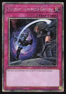 Different Dimension Ground - RA04-EN101 - Platinum Secret Rare - Yugioh - Image 1