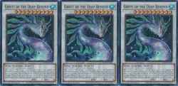 3x Ghoti of the Deep Beyond | RA04-EN060 | SR | 1st Ed | NM | YuGiOh - Image 1