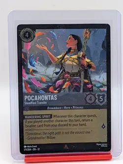 Pocahontas - Steadfast Traveler [Foil] #171 Lorcana Wilds Unknown - Image 1