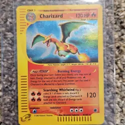 The Pokemon Company Charizard 6/165 Expedition 2002 Holo Rare LP-/MP+ W/Swirl - Image 1