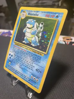 💧 4th Print 1999-2000 UK Print - Blastoise - Base Set - EXCELLENT! 💧 - Image 3