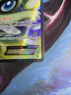 Pokemon TGC Boundaries Crossed Celebi EX 141/149 Ultra Rare Full Art - Image 4
