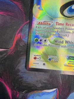 Pokemon TGC Boundaries Crossed Celebi EX 141/149 Ultra Rare Full Art - Image 5