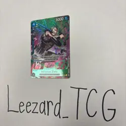One Piece TCG OP-15/EB04 Roronoa Zoro OP13–037 Treasure Rare - Image 2