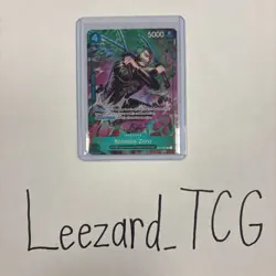 One Piece TCG OP-15/EB04 Roronoa Zoro OP13–037 Treasure Rare - Image 5
