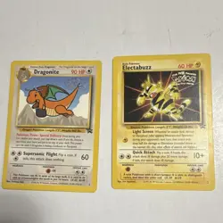 Wizards Pokemon TCG Dragonite + Electabuzz 2-Card Lot Holo Promo #5 #2 - Image 5