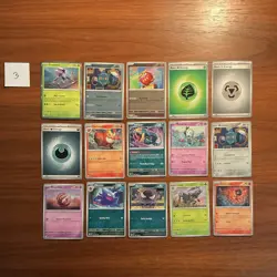 Pokemon TCG Bulk Lot 165 Holo/Foil English Team Rocket's Zapdos Hydrapple - Image 5