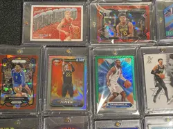 NBA CARD LOT OF 34 ALL IN ONE TOUCH MAGNET CASE COOPER FLAGG, Steph Curry, Wemby - Image 5