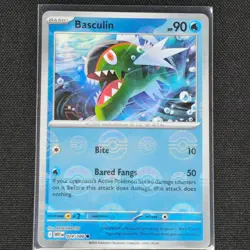 Basculin - 024/086 - Pokeball Holo - White Flare - Pokemon Card - NM/M - Image 1