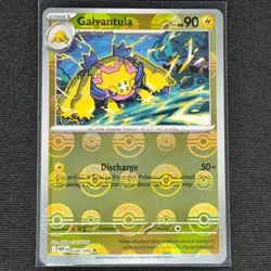 Galvantula - 034/086 - Pokeball Holo - White Flare - Pokemon Card - NM/M - Image 1