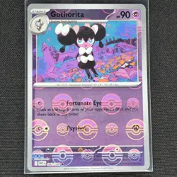 Gothorita - 042/086 - Pokeball Holo - White Flare - Pokemon Card - NM/M - Image 1