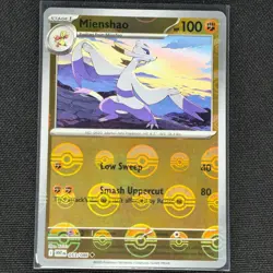 Mienshao - 053/086 - Pokeball Holo - White Flare - Pokemon Card - NM/M - Image 1