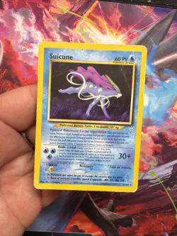 Carte Pokemon Suicune Rare 27/64 Wizards Neo Revelation Francais Vf FR - Image 2