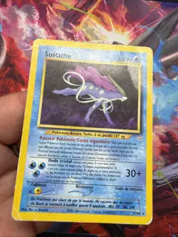 Carte Pokemon Suicune Rare 27/64 Wizards Neo Revelation Francais Vf FR - Image 3