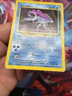 Carte Pokemon Suicune Rare 27/64 Wizards Neo Revelation Francais Vf FR - Image 4