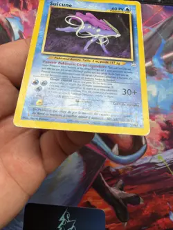 Carte Pokemon Suicune Rare 27/64 Wizards Neo Revelation Francais Vf FR - Image 5