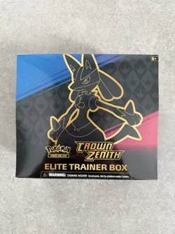 Pokemon Crown Zenith Elite Trainer Box Englisch Neu OVP Sealed Zenit der Konige - Image 1