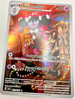 Pokemon Karte TCG Hypnomorba 213/193 Entwicklungen in Paldea Holo Deutsch NM - Image 1