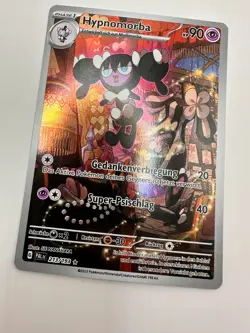 Pokemon Karte TCG Hypnomorba 213/193 Entwicklungen in Paldea Holo Deutsch NM - Image 2