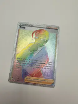 Pokemon Karte TCG Rose 196/189 Flammende Finsternis Holo Rare Deutsch NM - Image 2