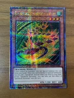Yu-Gi-Oh - Speedroid Terrortop MP24-EN040 - Quarter Century Secret Rare - Image 1