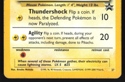 Pikachu - 27 - WOTC Black Star Promo - Pokemon Card - Image 4