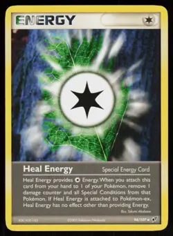 Heal Energy 94/107 Uncommon Deoxys Pokemon Moderately Played - Image 1