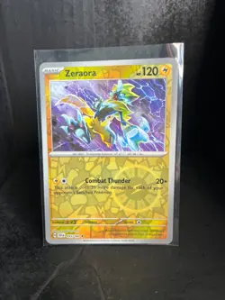 ZERAORA 056/195 RARE POKEMON REVERSE HOLO LP - Image 1
