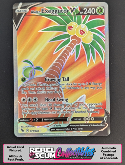 Alolan Exeggutor V (Full Art Ultra Rare) | 071/078 | Pokemon Go | MINT - Image 1