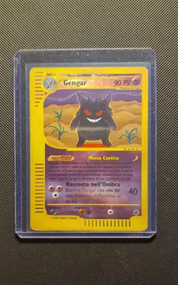 Pokemon 2002 Gengar Reverse Holo 48/165 Expedition Italiano - Image 1