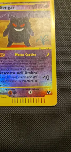 Pokemon 2002 Gengar Reverse Holo 48/165 Expedition Italiano - Image 5