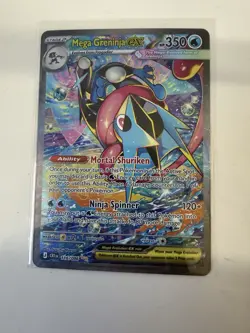 Mega Greninja EX 116/086 XY Breakpoint Secret Rare Full Art Holo English Pokemon - Image 5
