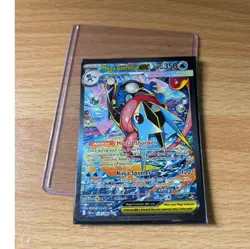 Pokemon Mega Greninja EX 116/086 XY BREAKpoint Secret Rare Full Art Holo - Image 1