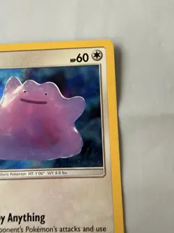 Pokemon TCG Holo Ditto Card 17/18 Detective Pikachu - Image 2