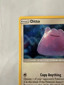 Pokemon TCG Holo Ditto Card 17/18 Detective Pikachu - Image 5