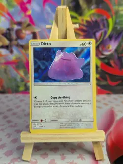 Pokemon TCG - Ditto Holo 17/18 - Detective Pikachu - NM - Image 1